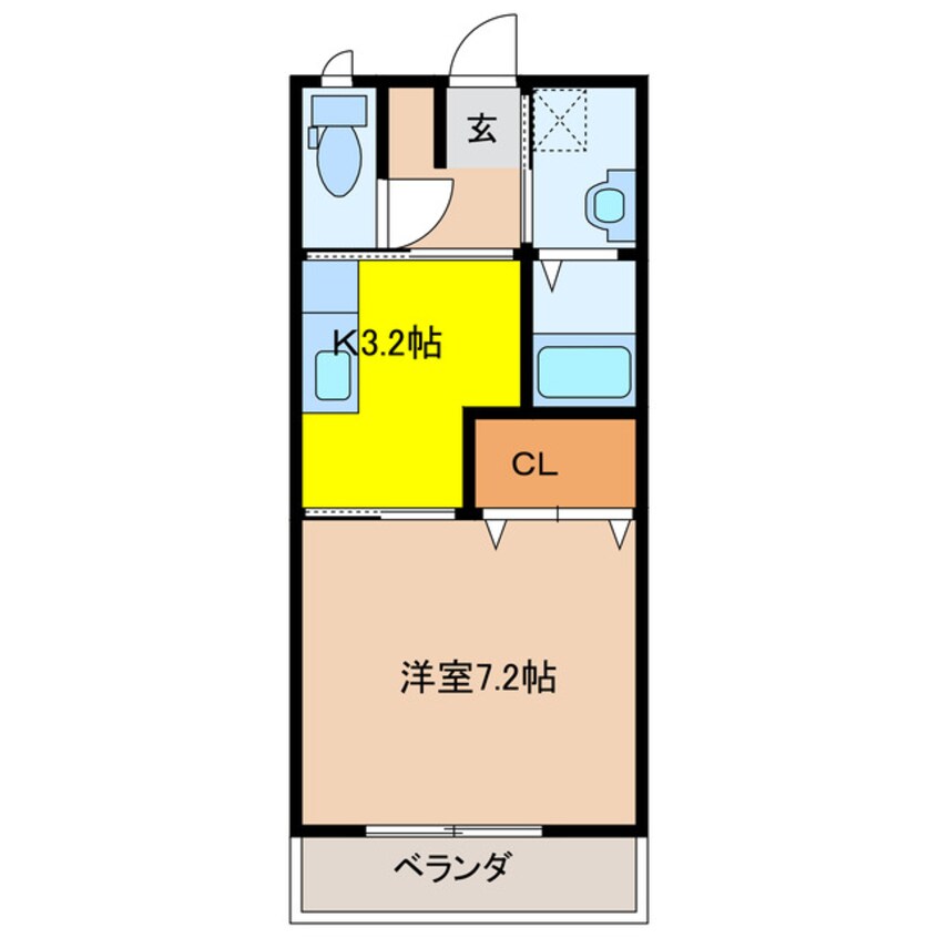 間取図 アミリアコート