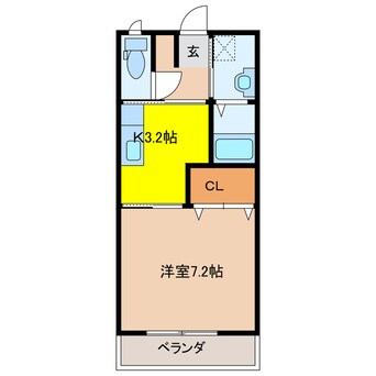 間取図 アミリアコート