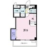 アルバセレーノ 1Kの間取り