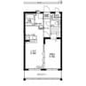 Maison de 太陽 1LDKの間取り