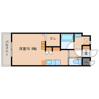 間取図 クロスワイズ神宮外苑ウエスト