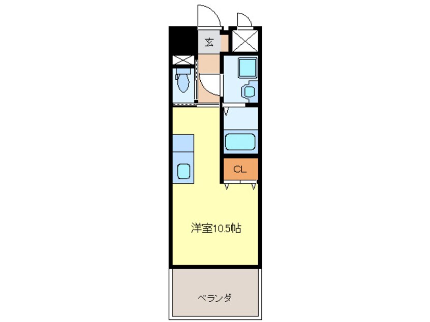 間取図 エトワール千草