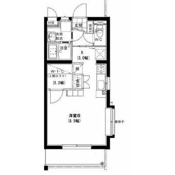 間取図 EAST COURT