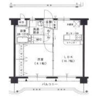 間取図 フローランテⅠ