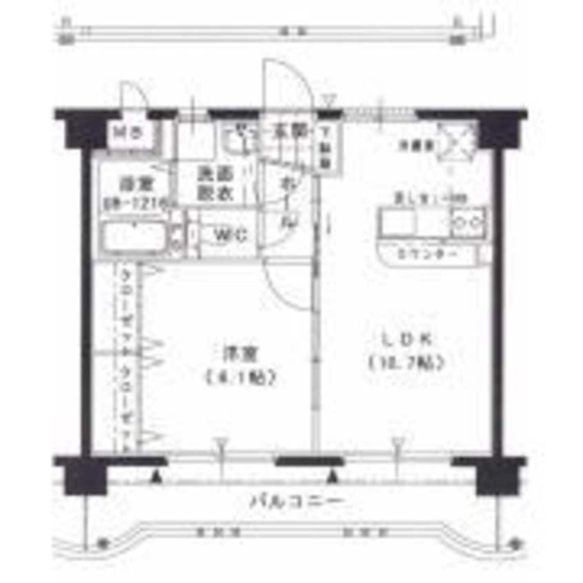 間取図 フローランテⅠ