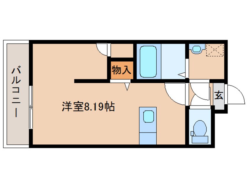 間取図 マリベールARASHIC