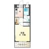 エスポワール（東建） 1Kの間取り