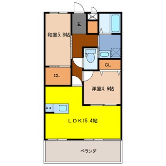 間取図 アルテマイスター潮見