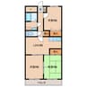 ユーミーハイツ 3LDKの間取り