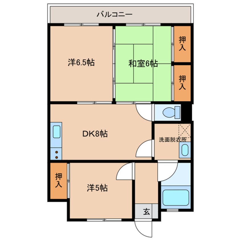 間取図 串間ビル