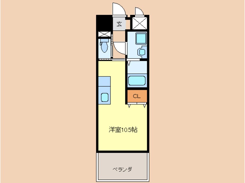 間取図 エトワール千草