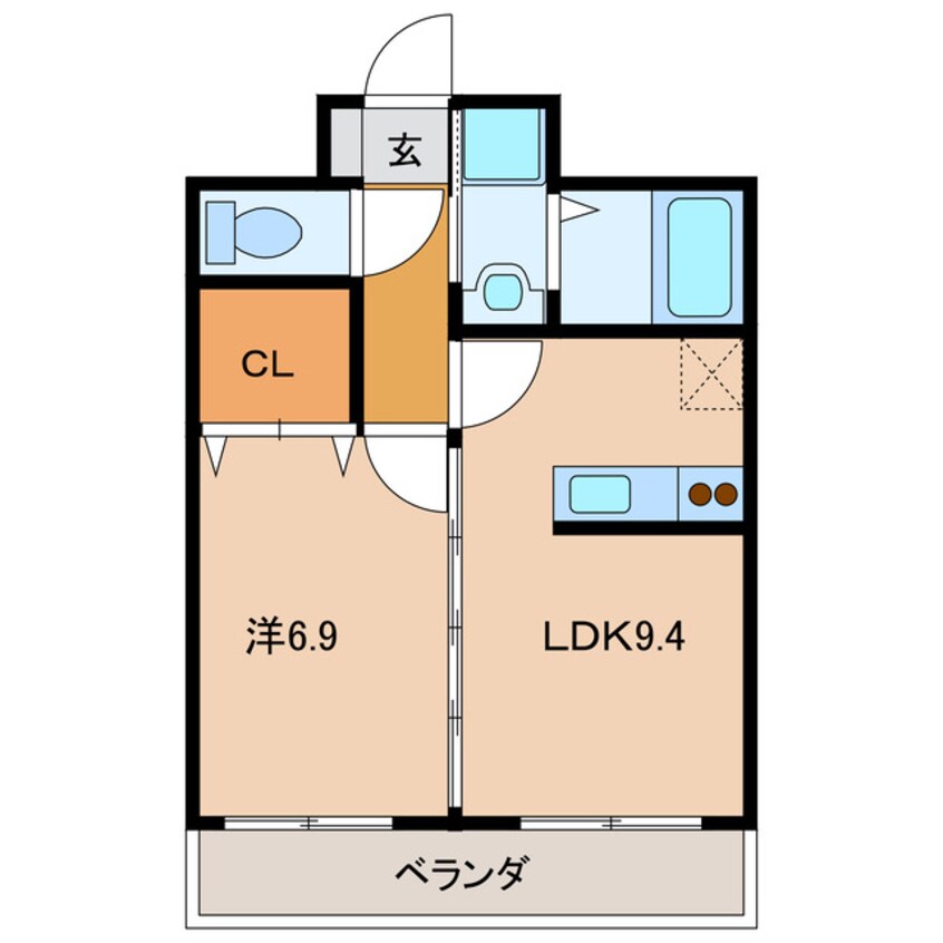 間取図 サンフォーラスⅡ