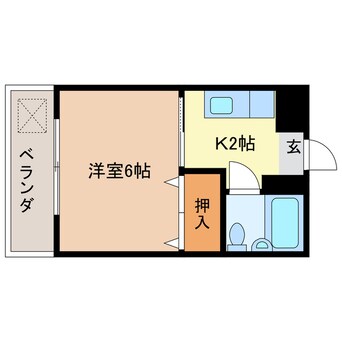 間取図 エアリー赤江