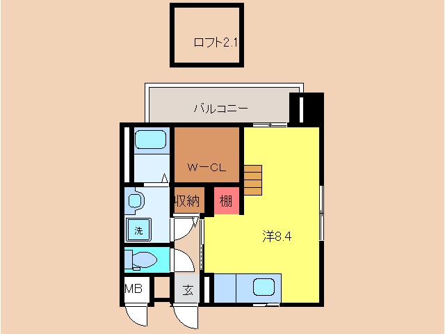 間取り図 Bon hill駅前