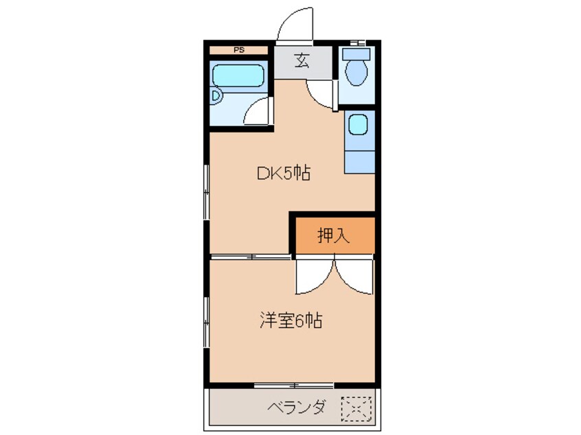 間取図 オグラヒルズⅢ