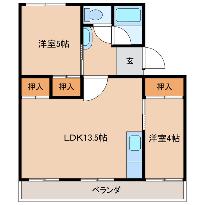 間取図 宮本アパート