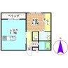 アルテマイスターREVEⅡ 1LDKの間取り