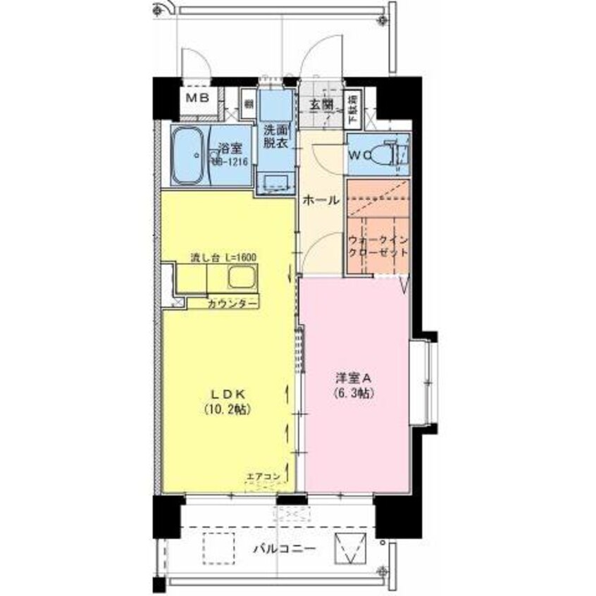 間取図 Chic Forum JYM