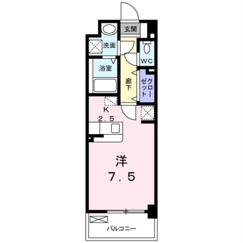 間取図 オリージャ　ビルディング