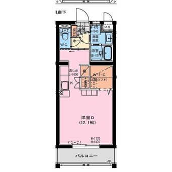 間取図 ハイラインS