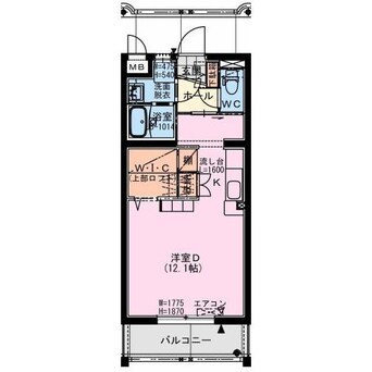 間取図 Village sitta