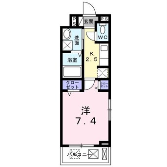 間取図 サンモール鶴島