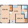 宮崎空港線/宮崎空港駅 徒歩47分 1-1階 築55年 3DKの間取り