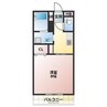 オーブⅢ 1Kの間取り