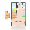バンベールイースト 1Rの間取り