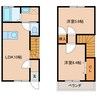 Grand Pure 2LDKの間取り
