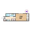 優夢Nagatomo 1DKの間取り