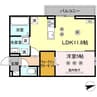 D-RsesenaKJ 1LDKの間取り