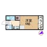 ヴィブレ 1Kの間取り