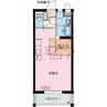 花ヶ島新築マンション 1Rの間取り