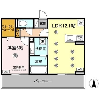 間取図 Solaire