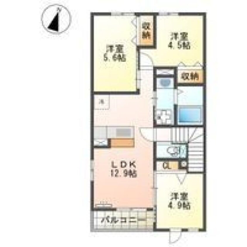 間取図 サウスフォレスター