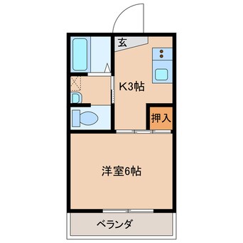 間取図 今村コーポ