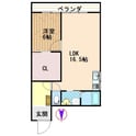 マンション霧島の間取図