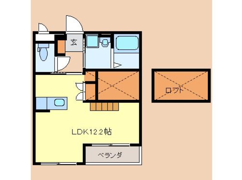 間取図 センチュリー中村