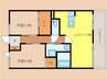 アルテマイスター谷川 2LDKの間取り