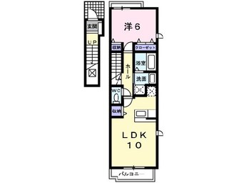 間取図 宮崎交通バス（宮崎市）/田吉 徒歩3分 1-2階 築11年