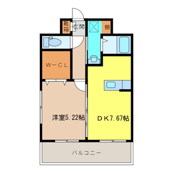 間取図 マリベール大橋