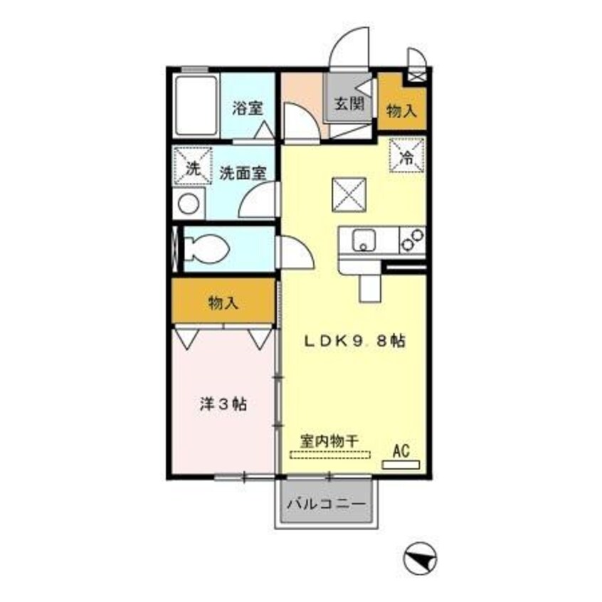 間取図 アフェクシオンYS