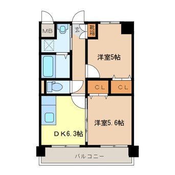 間取図 オーツマンション