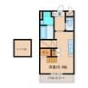 リシェス 1Rの間取り