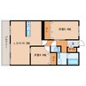 アルテマイスター　イオ 2LDKの間取り