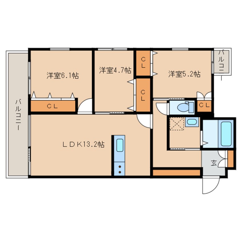 間取図 アルテマイスター　Ｉｏ