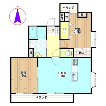 間取図 ファミリーマンション神宮