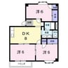 ビクトリーM 3DKの間取り