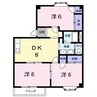 ビクトリーM 3DKの間取り